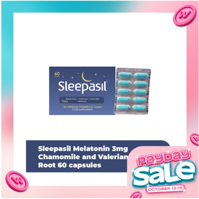 SLEEPASIL SLEEPASIL SLEEPASIL Melatonin Chamomile And Valerian Root Sold Per Piece image