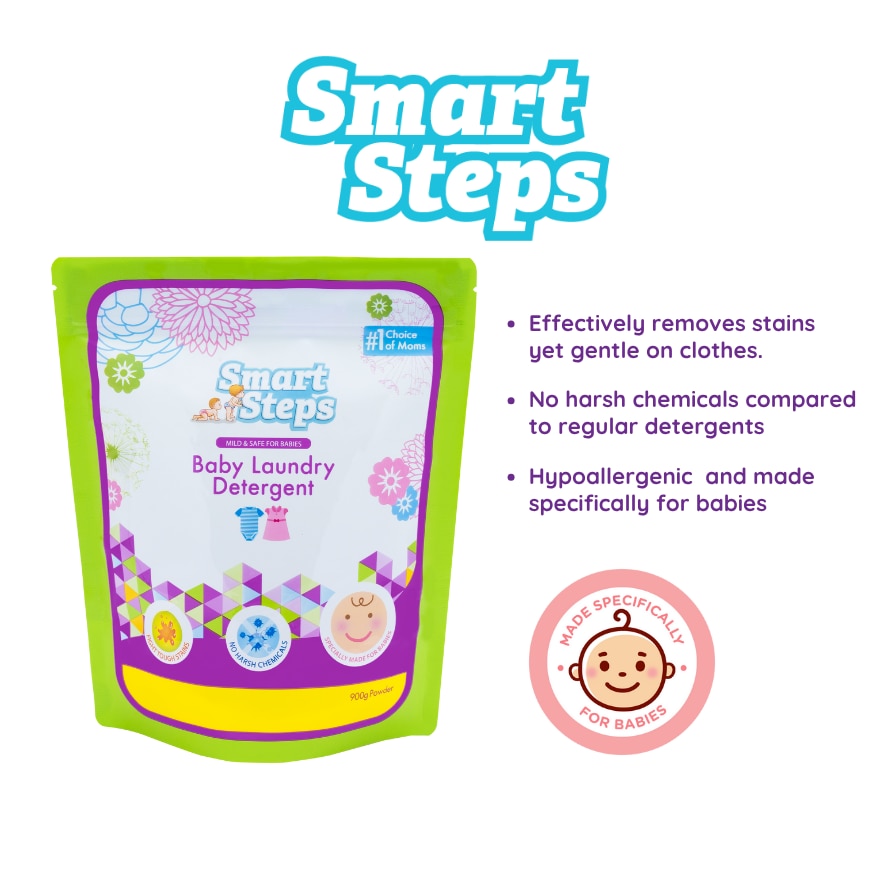 SMART STEPS Baby Laundry Detergent Powder 900g