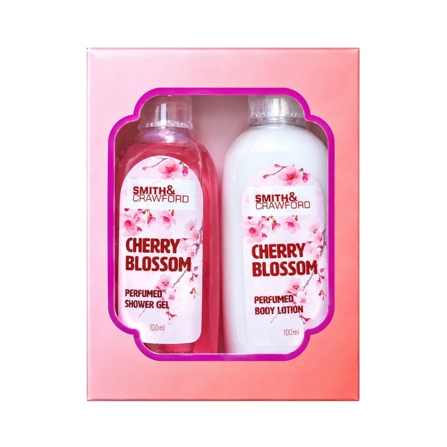 SMITH AND CRAWFORD Cherry Blossom Duo Gift Set 2 x 100ml image