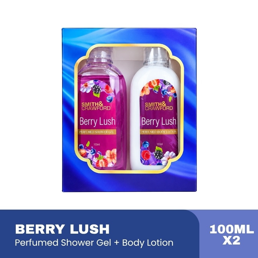 SMITH AND CRAWFORD Berry Lush Duo Gift Set 2 x 100ml image