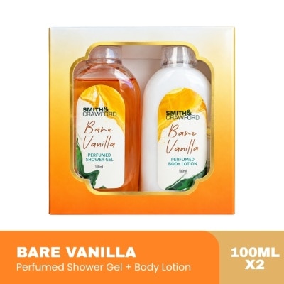 SMITH N CRAWFORD SMITH AND CRAWFORD Bare Vanilla Duo Gift Set 2 x 100ml image