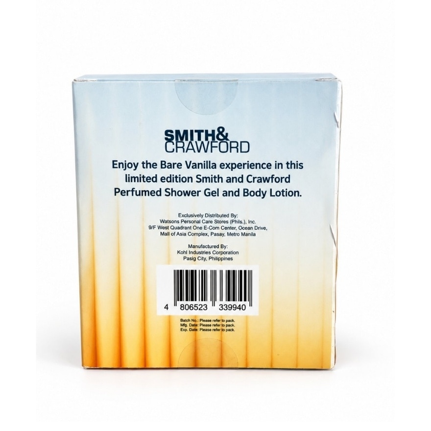 SMITH AND CRAWFORD Bare Vanilla Duo Gift Set 2 x 100ml image