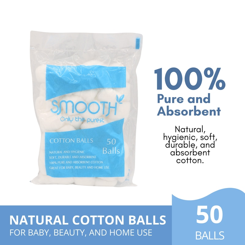 Only the purest Cotton Balls 50 Balls