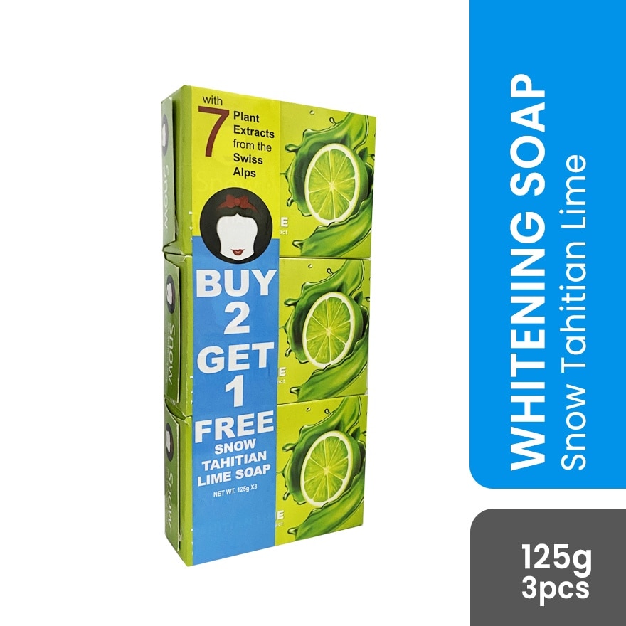 Tahitian Lime Bar Soap 3s 125g