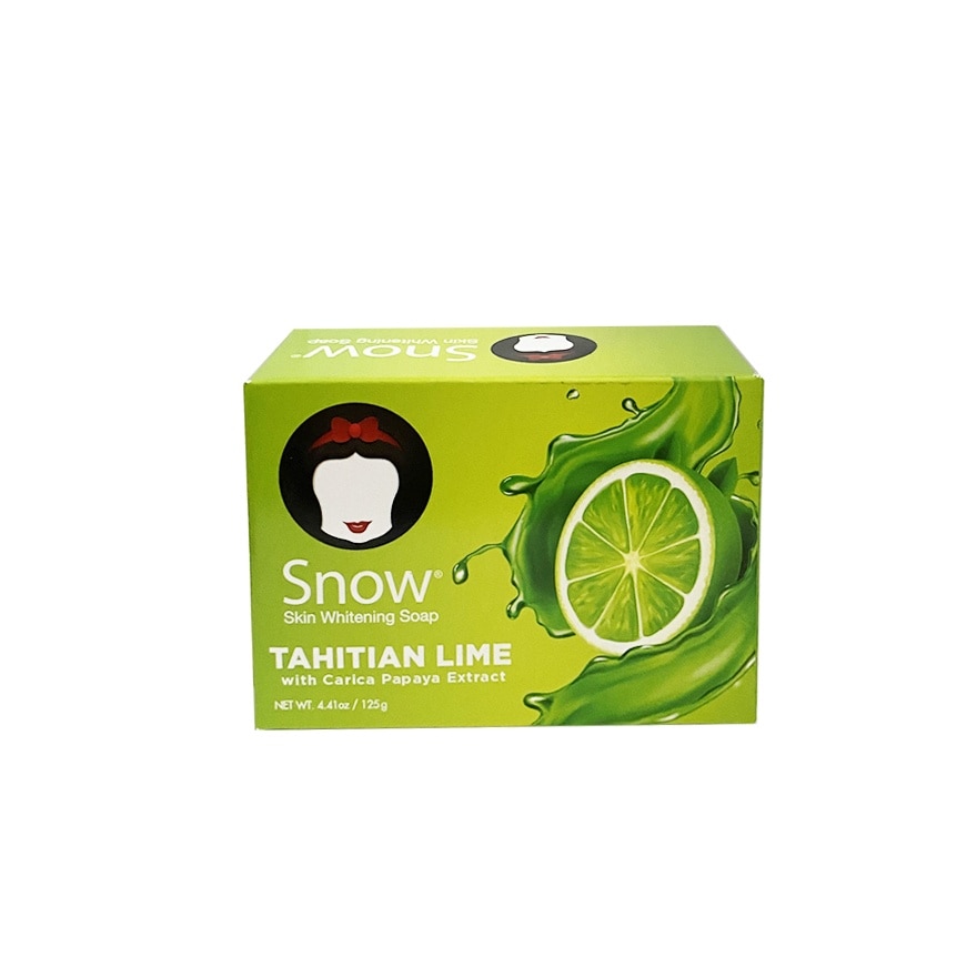 Snow Barsoap W Tahitian Lime Extract125g