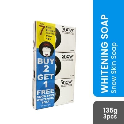 SNOW SNOW SKIN Whitening Soap 3s 135g