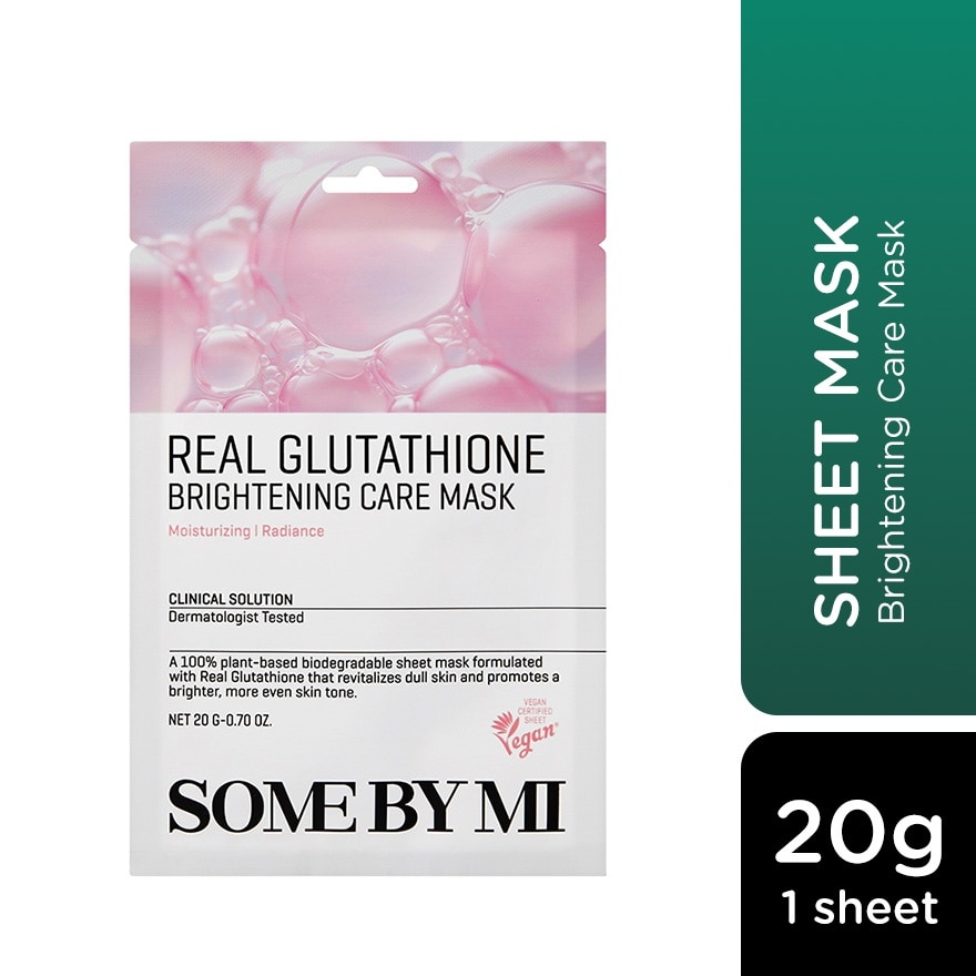 SOME BY MI Real Glutathione Brightening Care Mask 20g