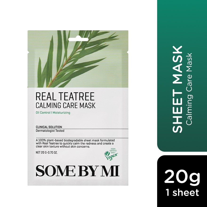 SOME BY MI Real Teatree Calming Care Mask 20g