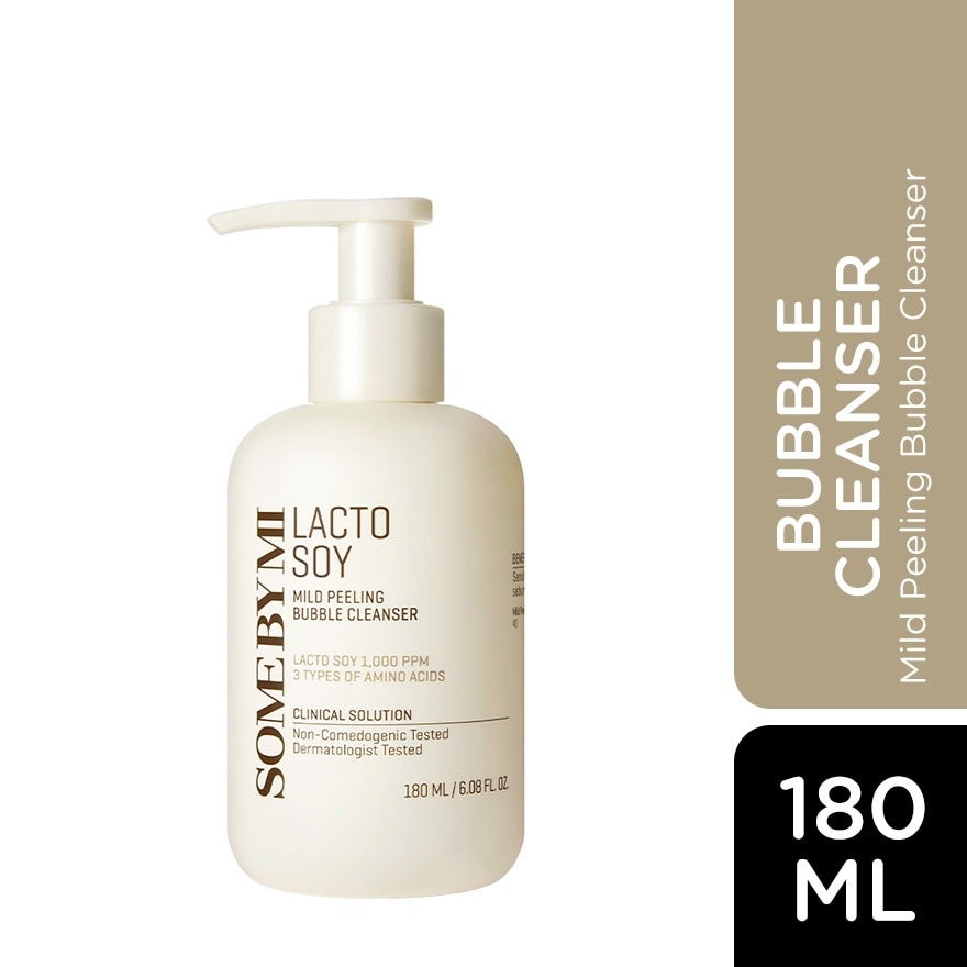 SOME BY MI Lactosoy Mild Peeling Bubble Cleanser 180ml