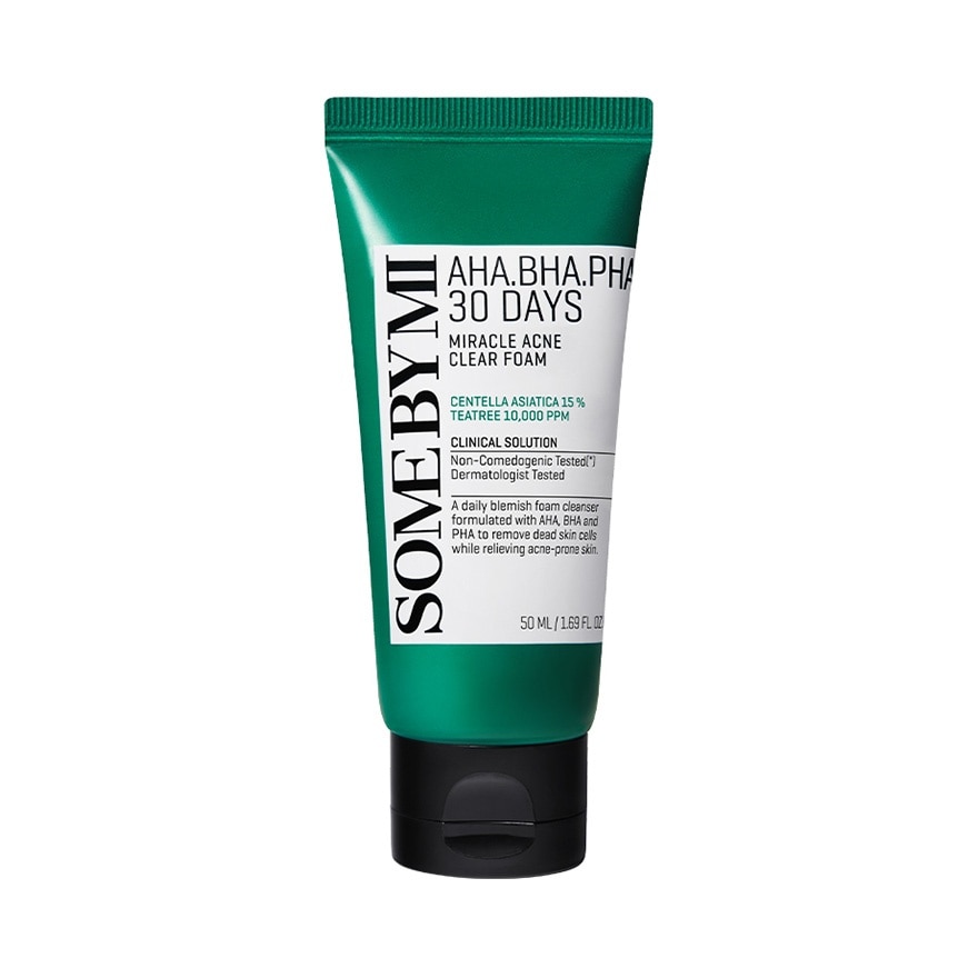 SOME BY MI AHA.BHA.PHA. 30 Days Miracle Acne Clear Foam 50ml