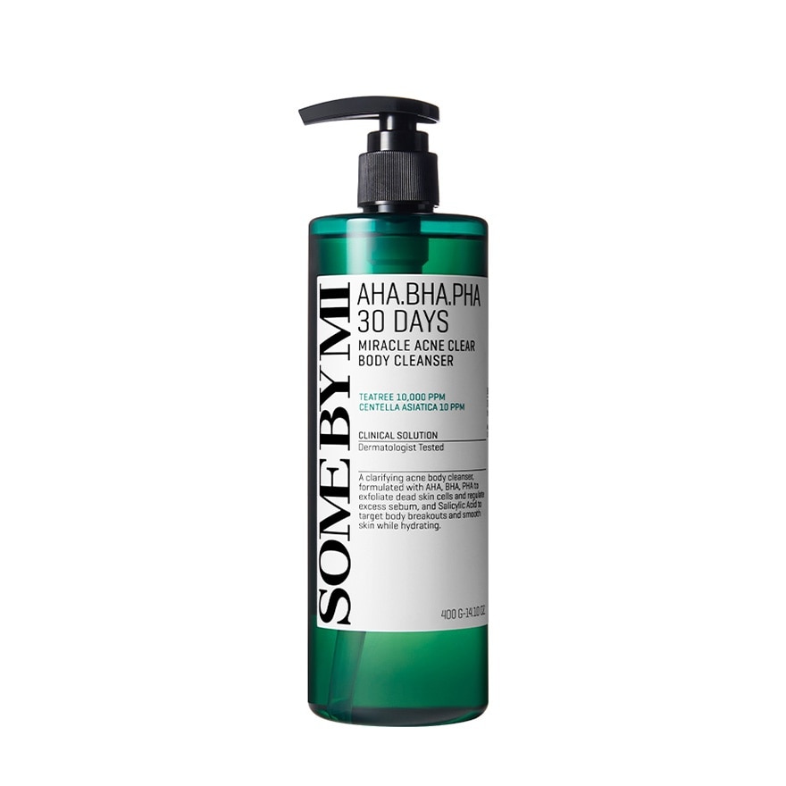 SOME BY MI AHA BHA PHA 30 Days Miracle Acne Clear Body Cleanser 400g image