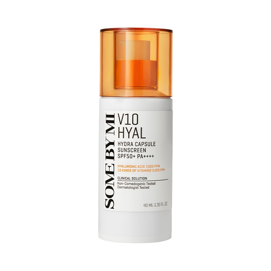 SOME BY MI V10 Hyal Hydra Capsule Sunscreen SPF50+ PA++++ 40ml