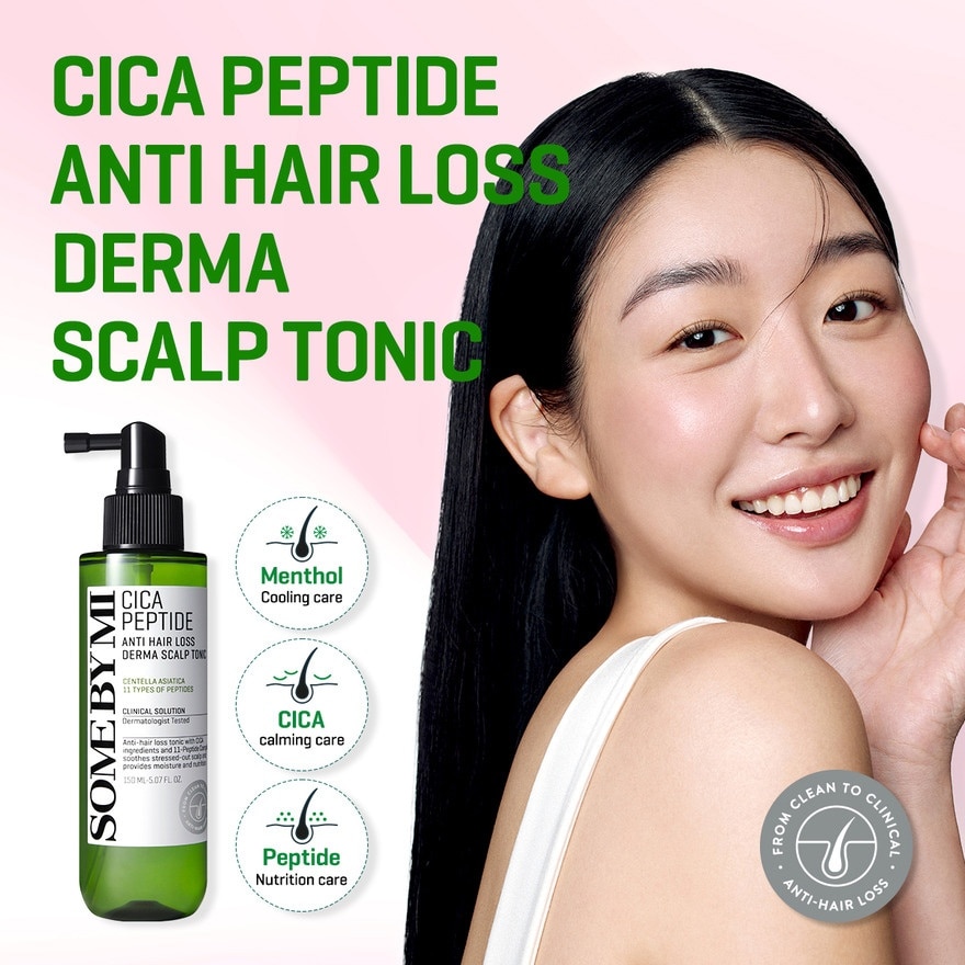 SOME BY MI Cica Peptide Anti Hair Loss Derma Scalp Tonic 150ml
