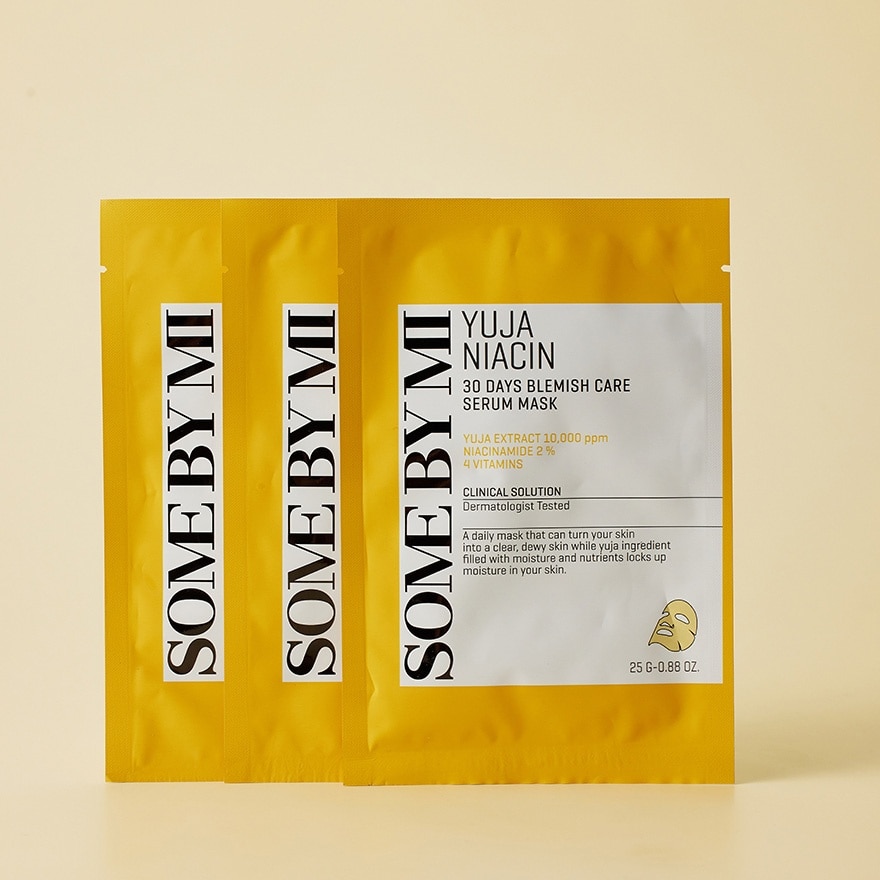 SOME BY MI Yuja Niacin 30 Days Blemish Care Serum Mask 25g