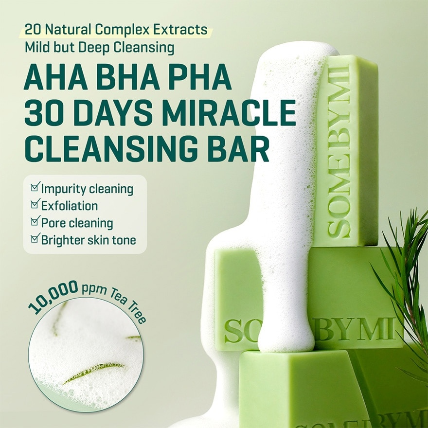 SOME BY MI AHA BHA PHA Miracle Cleanser Bar 106g