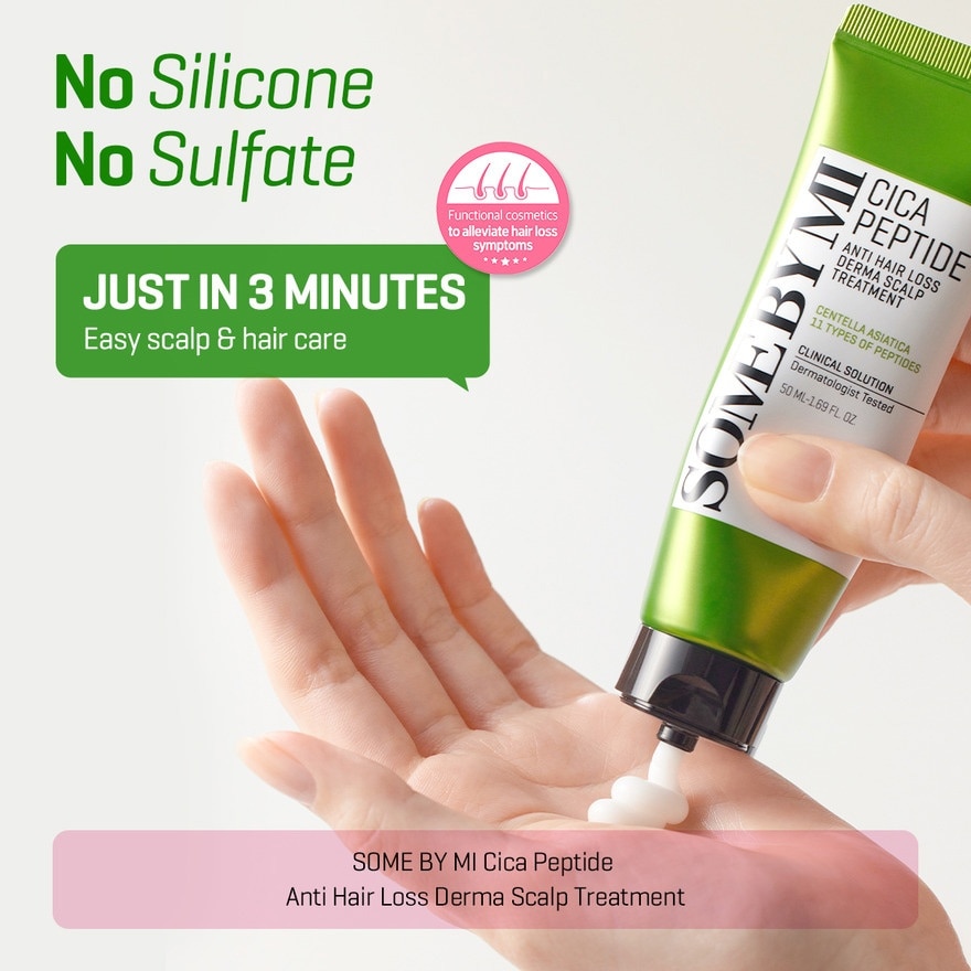 SOME BY MI Cica Peptide Anti Hair Loss Derma Scalp Treatment 50ml
