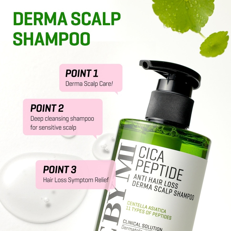 SOME BY MI Cica Peptide Anti Hair Loss Derma Scalp Shampoo 285ml