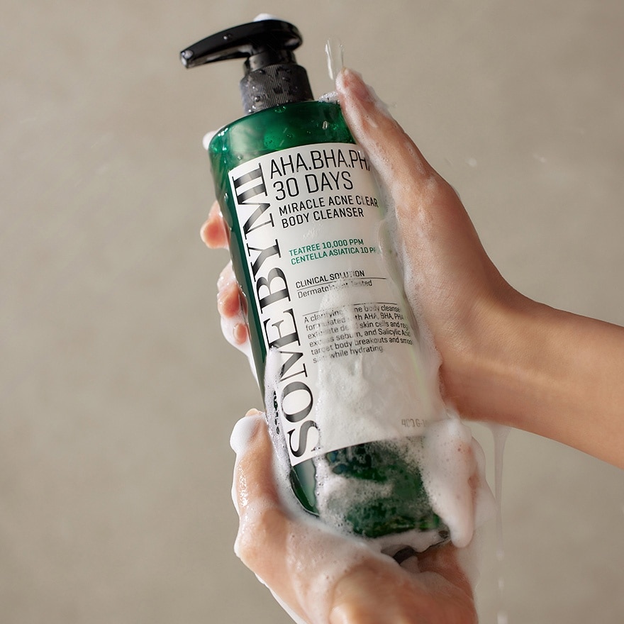 SOME BY MI AHA BHA PHA 30 Days Miracle Acne Clear Body Cleanser 400g image