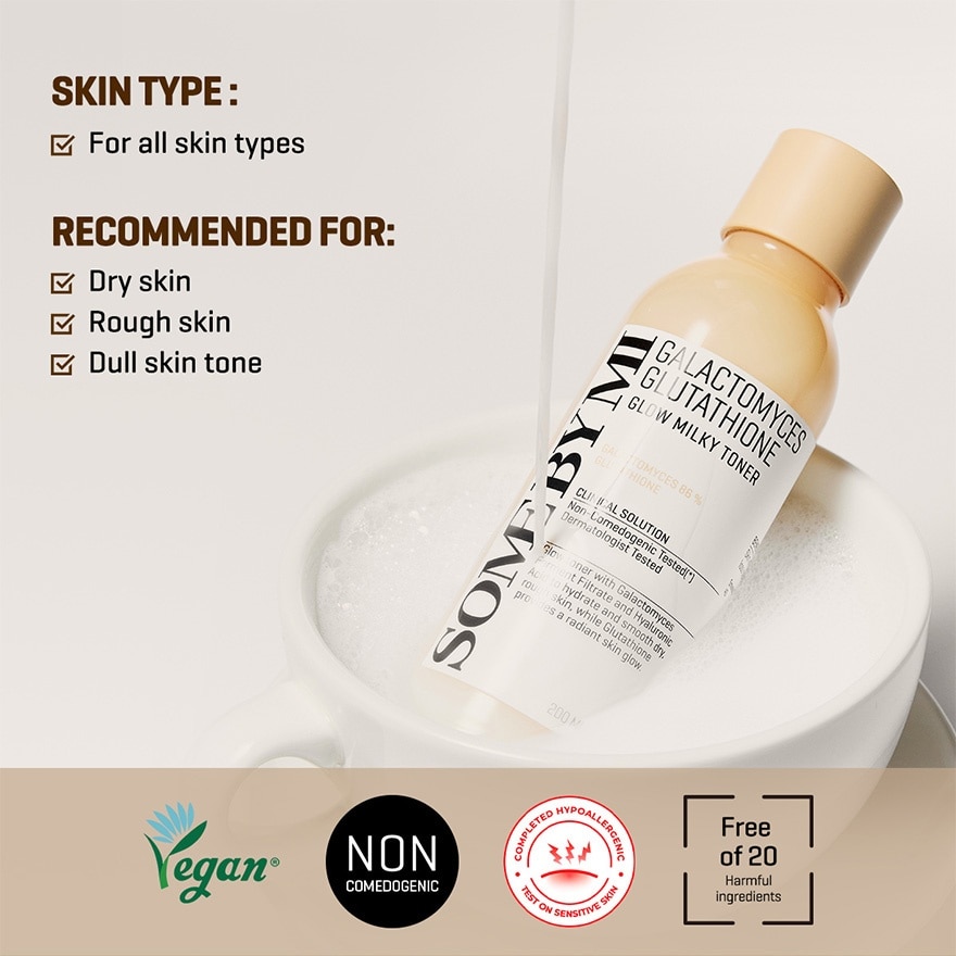 SOME BY MI Galactomyces Glutathione Glow Milky Toner 200ml