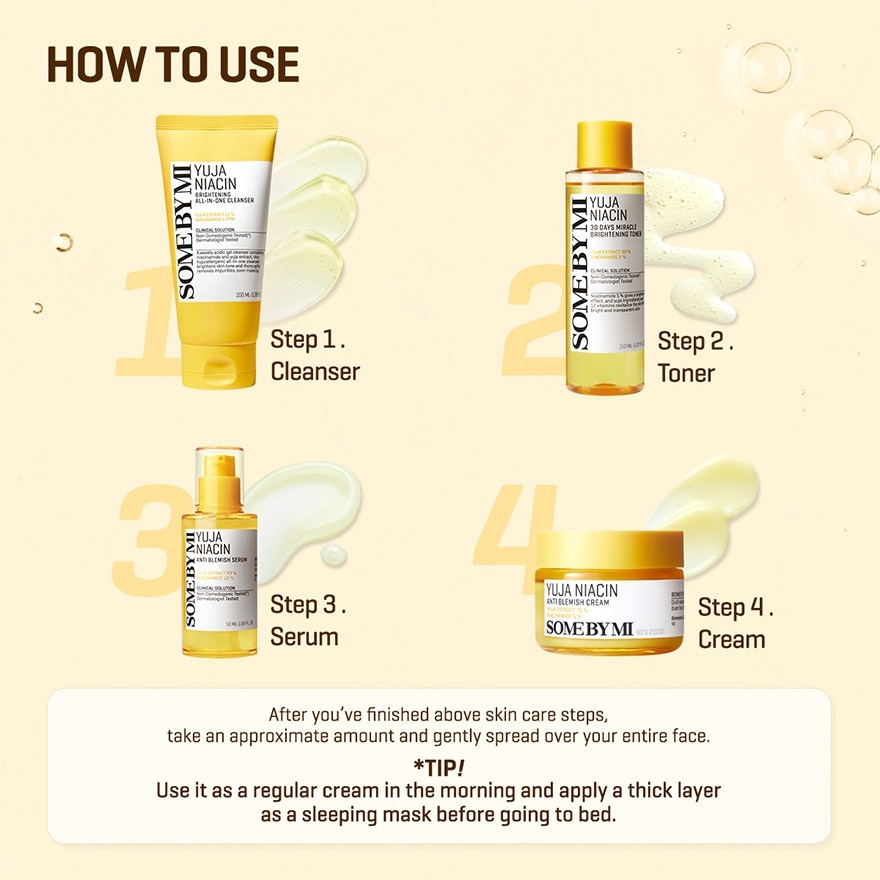 SOME BY MI Yuja Niacin Anti Blemish Cream 60g