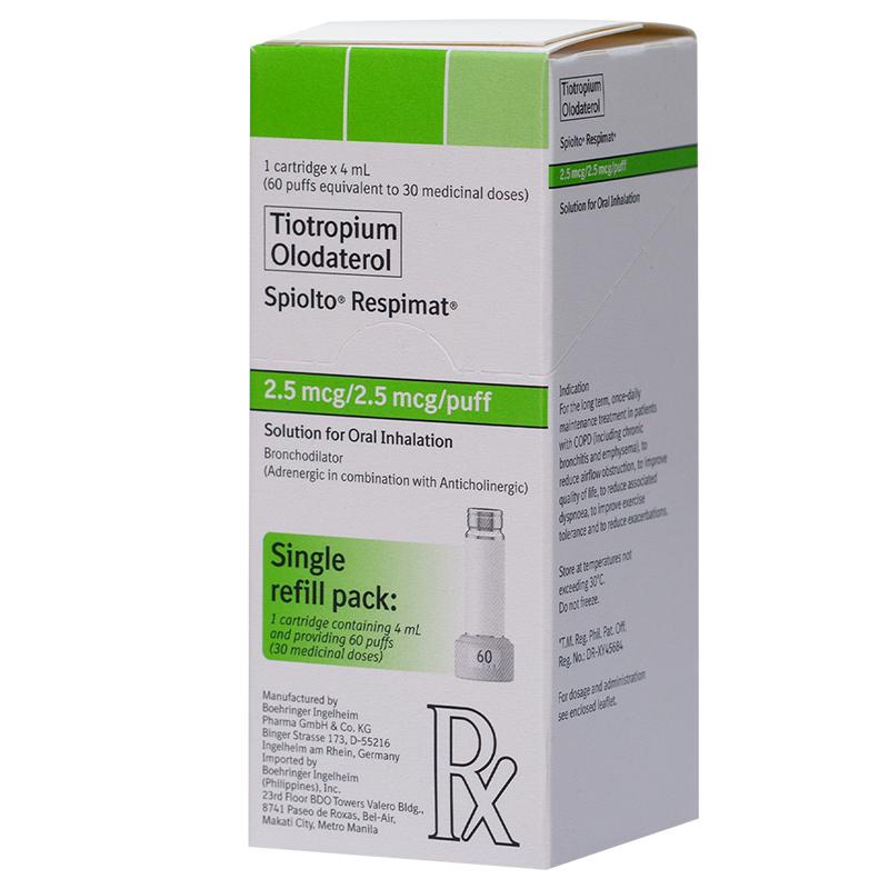 Tiotropium Bromide Olodaterol Hydrochloride [Prescription Required]