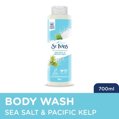 ST IVES Exfoliating Body Wash Sea Salt & Pacific Kelp 22OZ/ 650ml