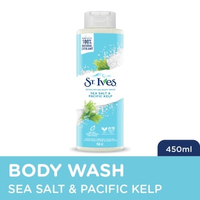 ST IVES St. Ives Exfoliating Body Wash Sea Salt & Pacific Kelp 16OZ