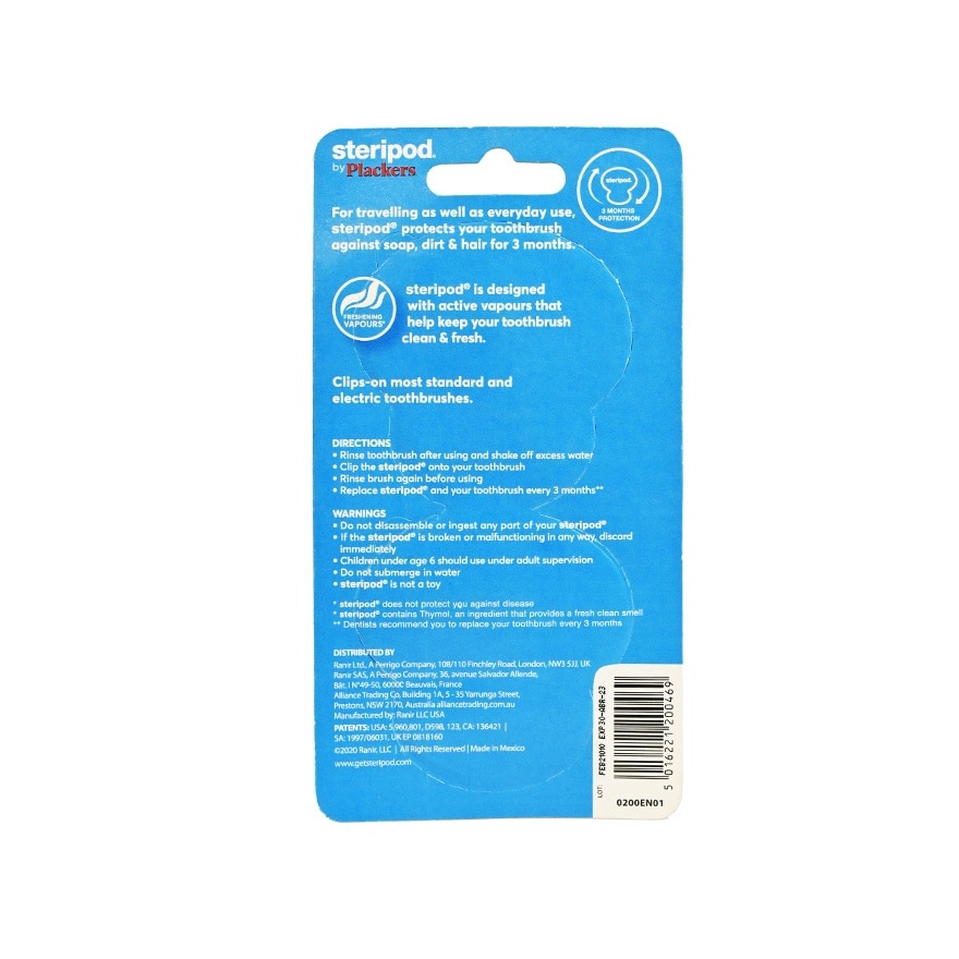 Clip On Toothbrush Protector