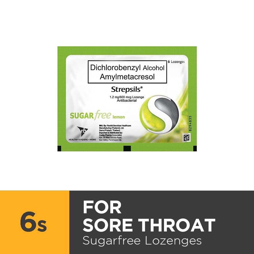 Lozenges Sugarfree 6s