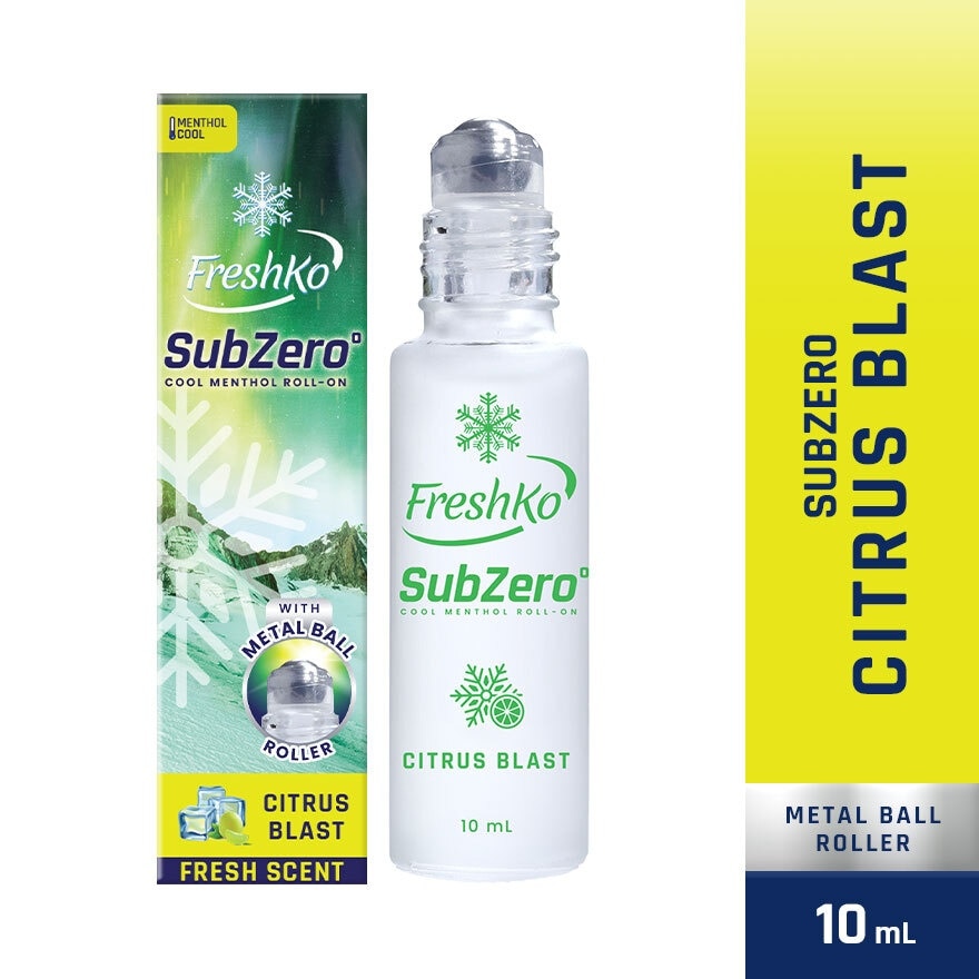 SubZero Citrus Blast Cool Menthol Roll-On 10 ML
