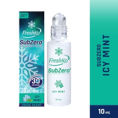 FRESHKO SubZero Icy Mint Cool Menthol Roll-On 10 ML