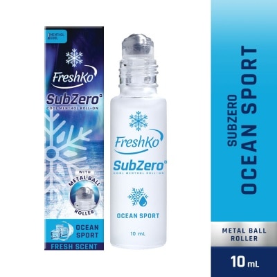 FRESHKO SubZero Ocean Sport Cool Menthol Roll-On 10 ML