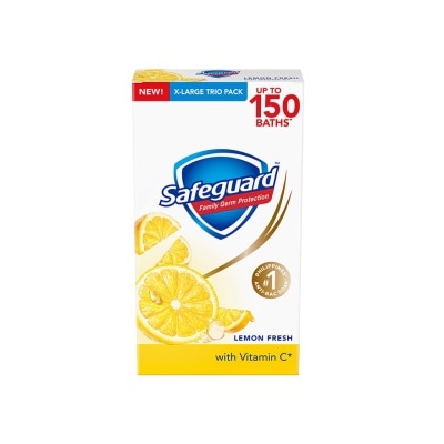 SAFEGUARD SAFEGUARD  Lemon 160g  x3