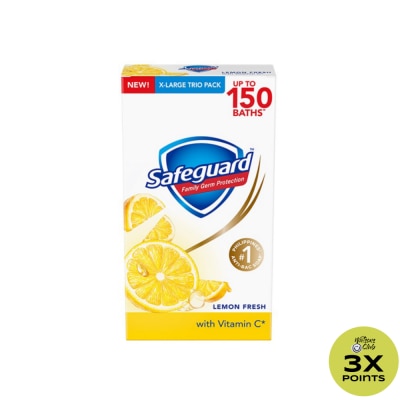 SAFEGUARD SAFEGUARD  Lemon 160g  x3