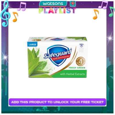 SAFEGUARD SAFEGUARD Fresh Green with Herbal Extract 125g