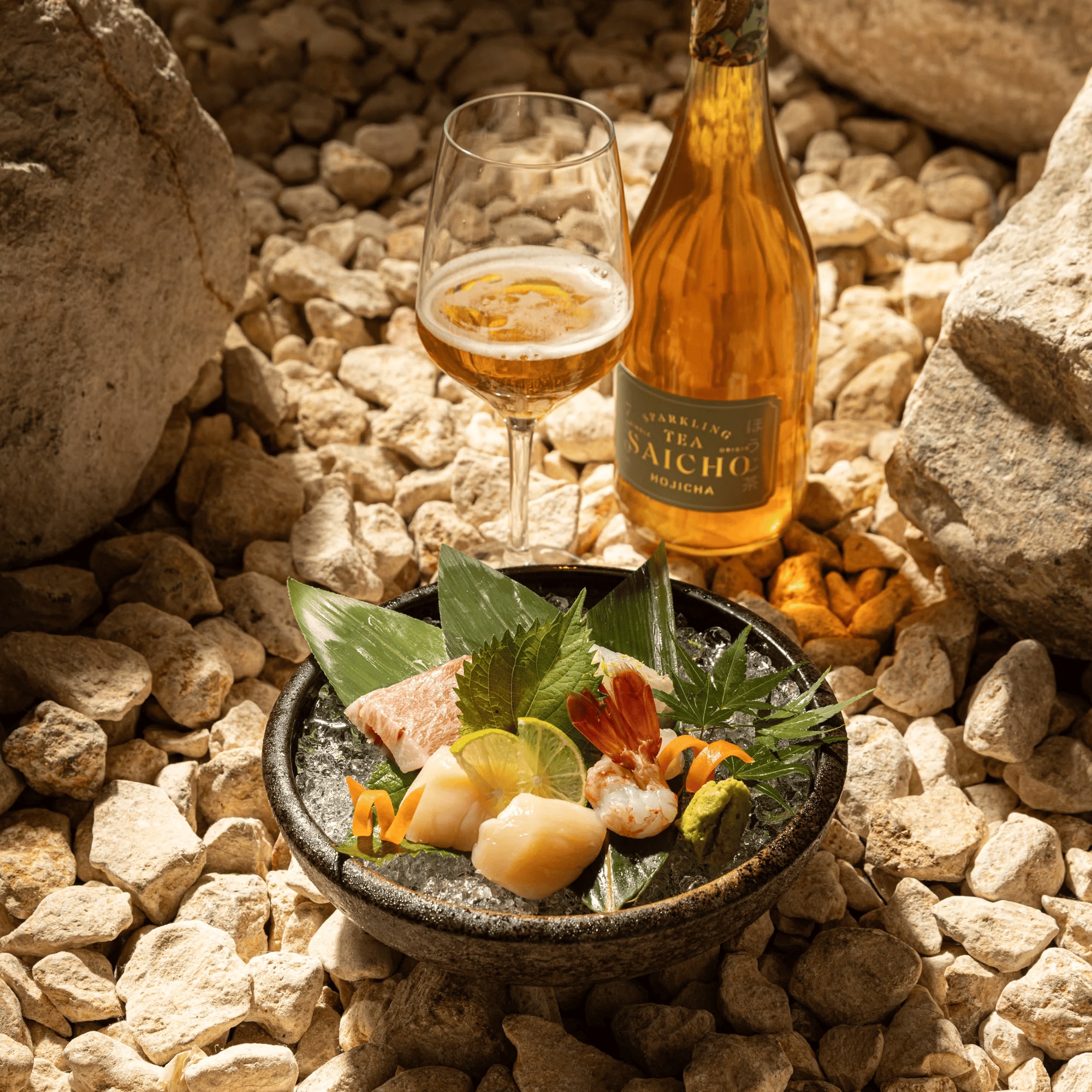 Saicho Sparkling Tea Hojicha image