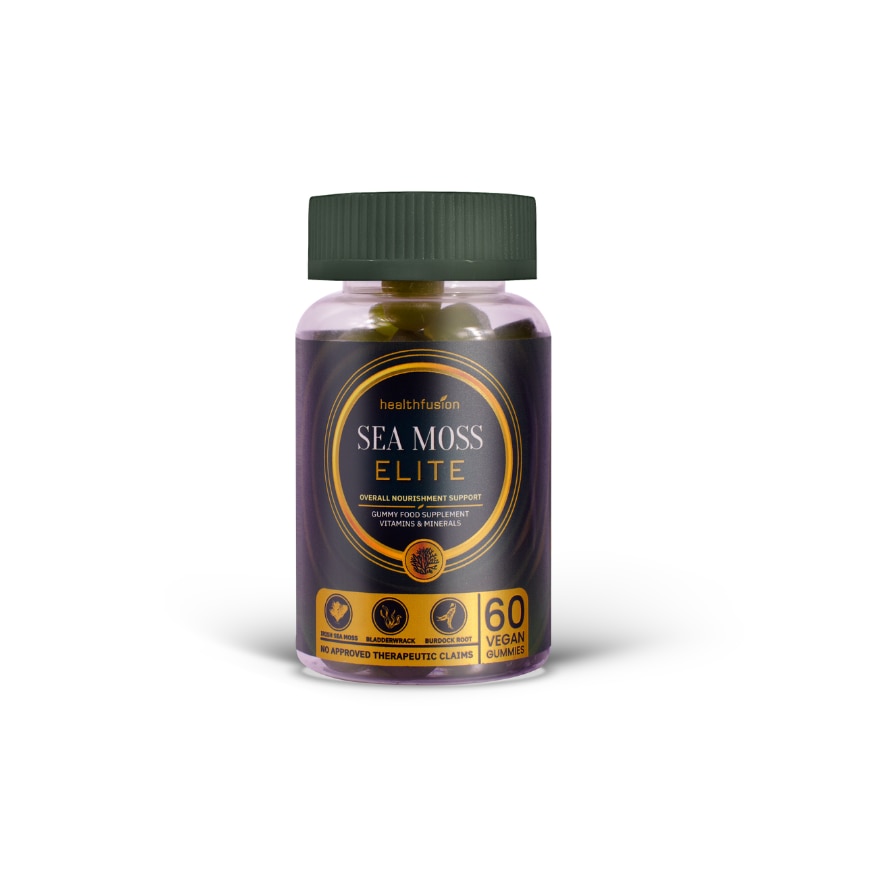 HEALTH FUSION Sea Moss Elite Gummy Food Supplement 60's image