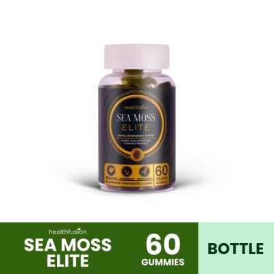 HEALTH FUSION HEALTH FUSION Sea Moss Elite Gummy Food Supplement 60's