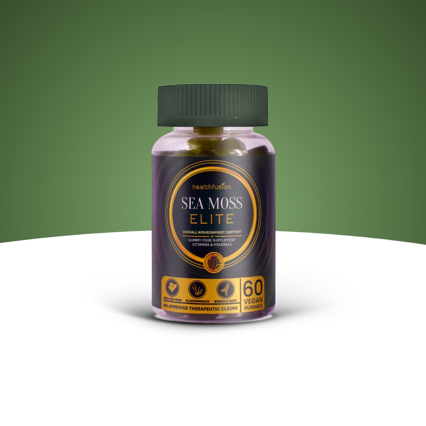 HEALTH FUSION Sea Moss Elite Gummy Food Supplement 60's image