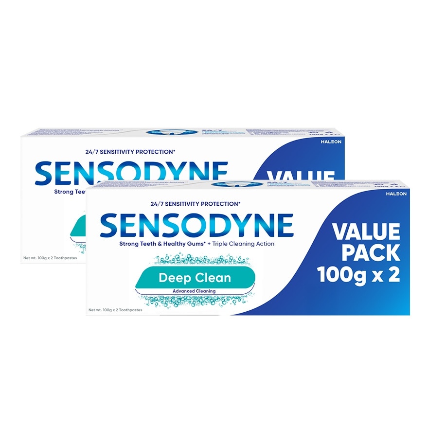Sensodyne Deep Clean Toothpaste 100g Pack of 4 image