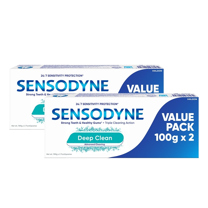 Sensodyne Deep Clean Toothpaste 100g Pack of 4 image