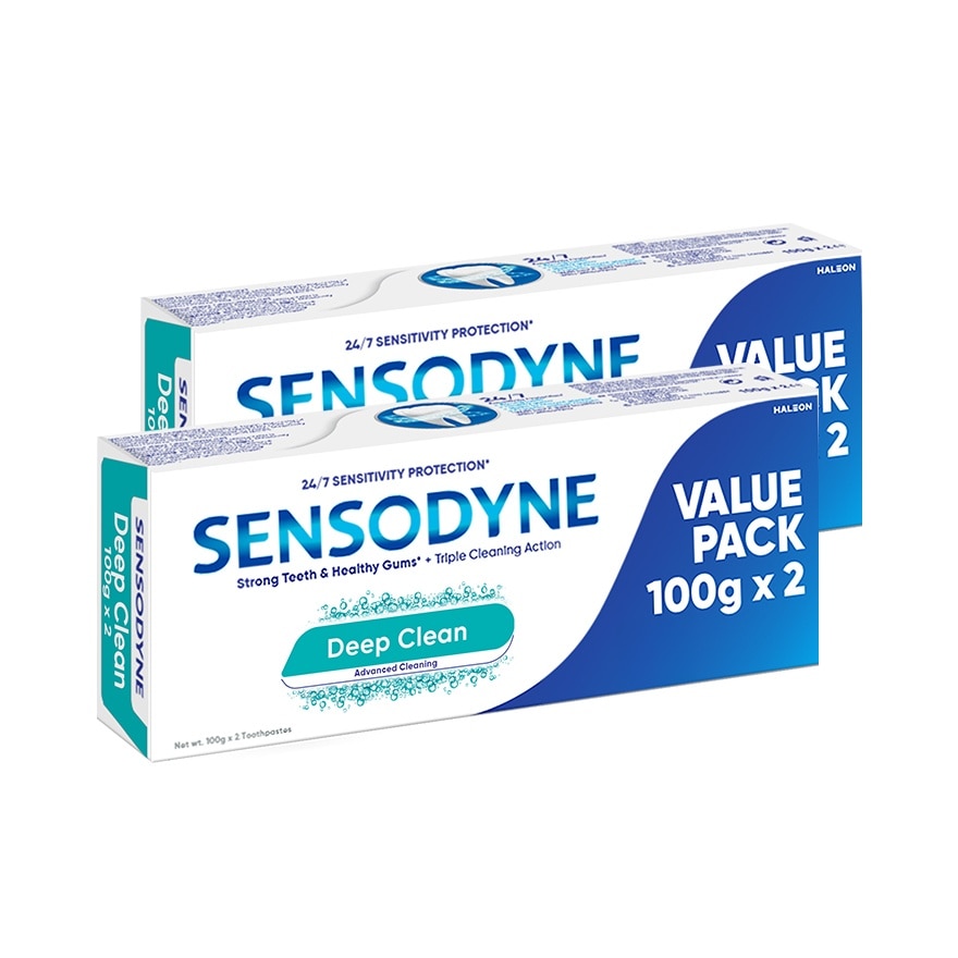 Sensodyne Deep Clean Toothpaste 100g Pack of 4 image