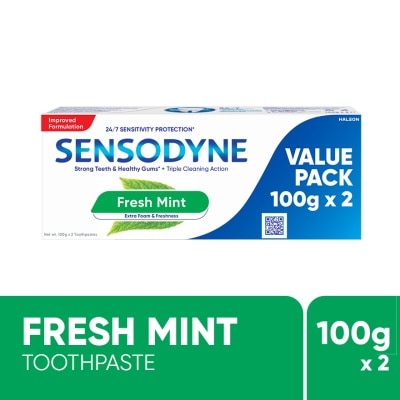 SENSODYNE Fresh Mint Twinpack 100g