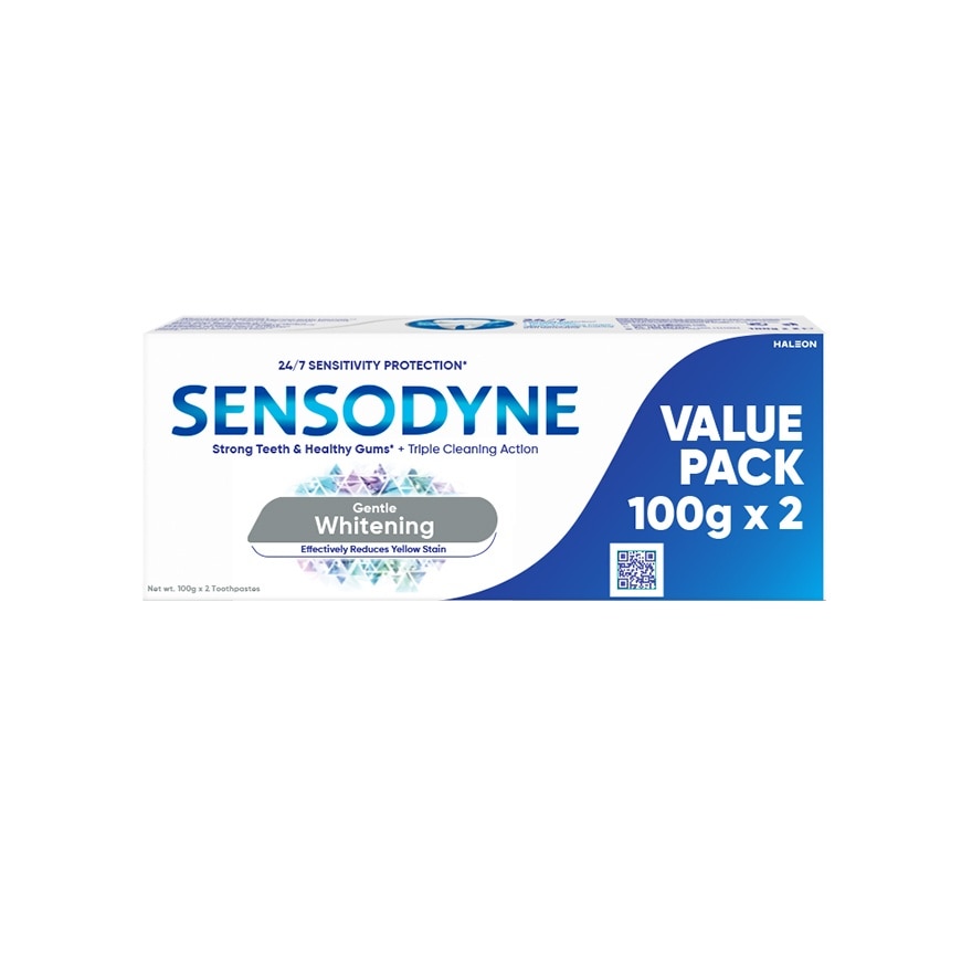 Gentle Whitening Twinpack 100g image