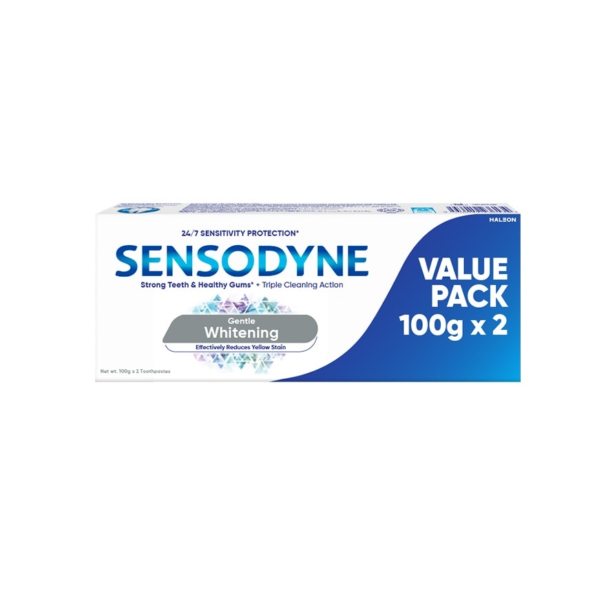 Gentle Whitening Twinpack 100g