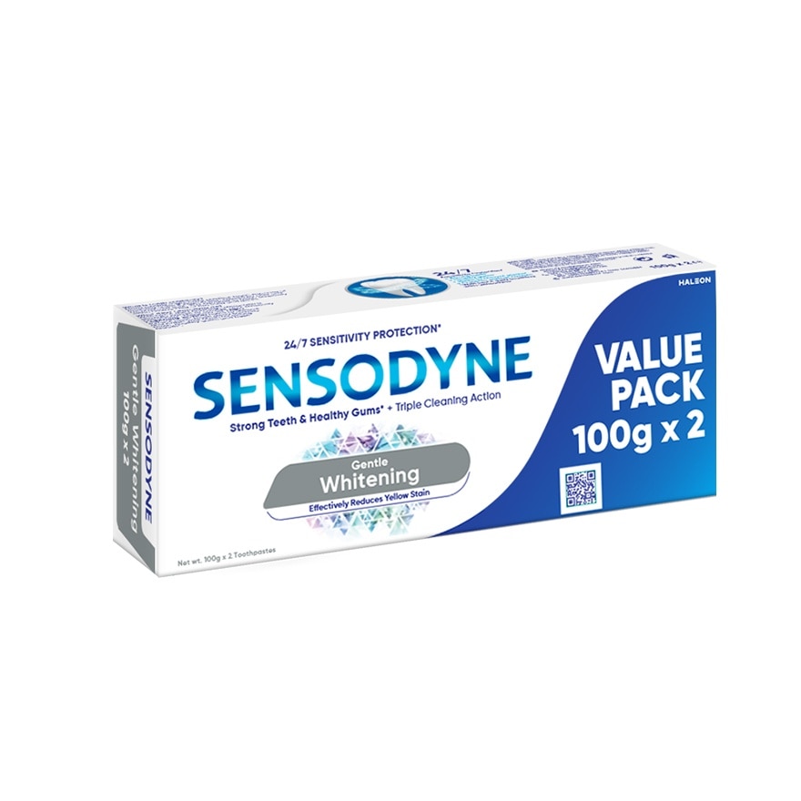 Gentle Whitening Twinpack 100g