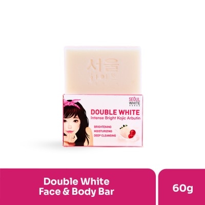SEOUL WHITE Korea Double White Whitening Soap 60g