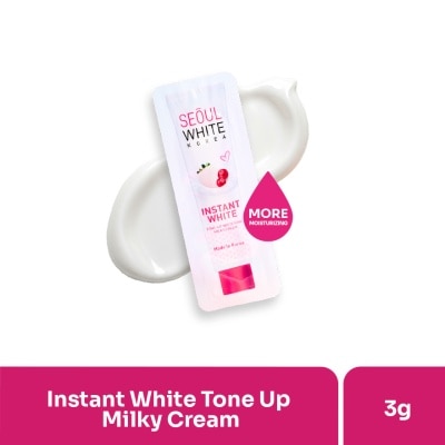 SEOUL WHITE Instant White Tone Up Whitening Milky Cream 3g