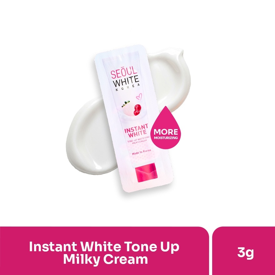Instant White Tone Up Whitening Milky Cream 3g