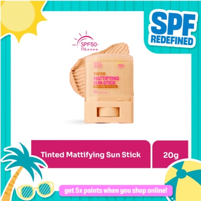 SEOUL WHITE - SEOUL WHITE Korea Tinted Mattifying Sun Stick SPF50 UVA/UVB PA++++